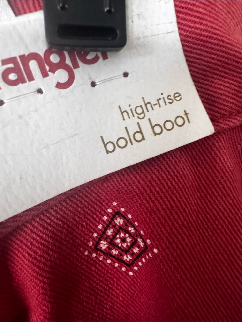 Wrangler Raspberry Printed Boot-Cut Jeans - Picture 4 of 6